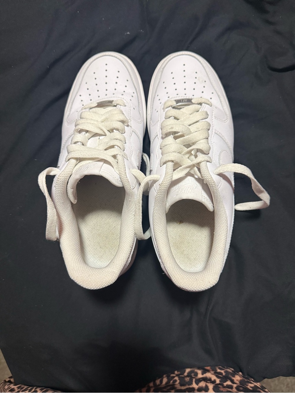 All-White Low Top Sneakers
